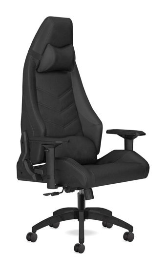 Calitte Titan TT Pro Başlıklı Kolçaklı Dönerli Siyah Çalışma Sandalyesi
