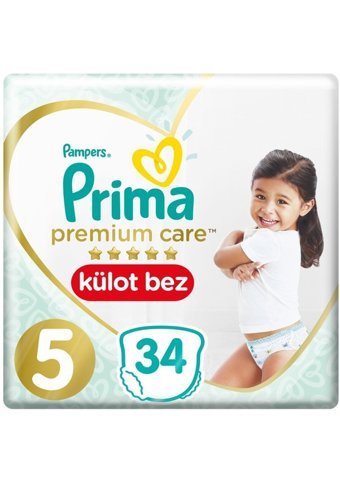 Prima Premium Care 5 Numara Külot Bebek Bezi 170 Adet