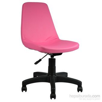 Bürocci Julia 2019F0120 Dönerli Pembe Çalışma Sandalyesi