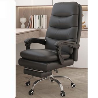 Fcvgybh Başlıklı Kolçaklı Dönerli Siyah 160° Yatar Ergonomik Çalışma Sandalyesi