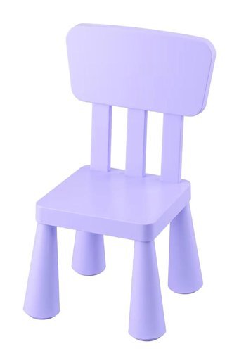 Ikea Mammut Lila Çalışma Sandalyesi