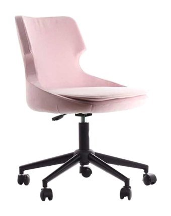 Evofisdünyası Dönerli Pembe Çalışma Sandalyesi
