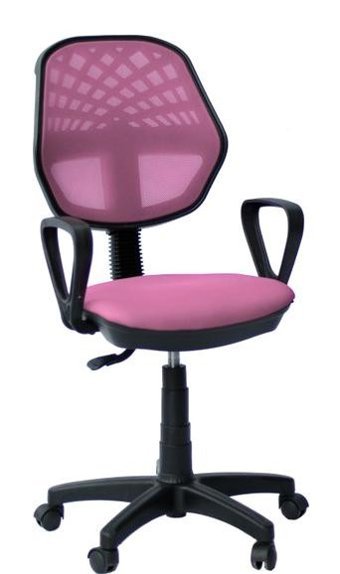 Orianna Design Kolçaklı Dönerli Lila Çalışma Sandalyesi