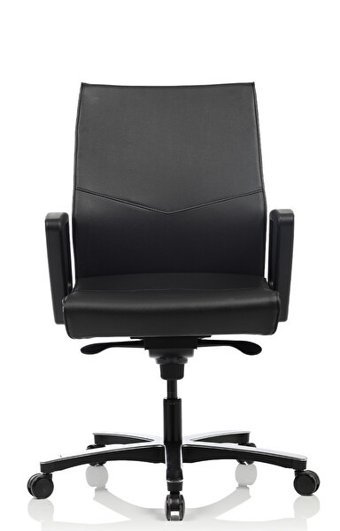 Bürosit Legend 7 Kolçaklı Dönerli Siyah Çalışma Sandalyesi
