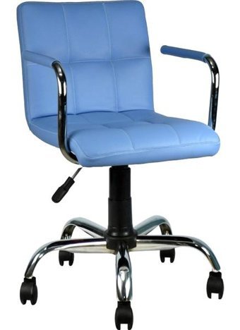 Bürocci 9503D0119 Kolçaklı Dönerli Mavi Çalışma Sandalyesi