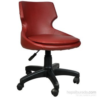 Bürocci 2023B0102 Dönerli Bordo Çalışma Sandalyesi