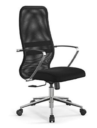 Metta Ergolife Sit 8 B2-8K Başlıklı Kolçaklı Dönerli Siyah Çalışma Sandalyesi