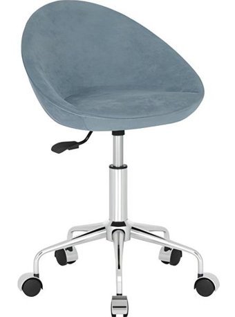 Beowo Design Dönerli Mavi Çalışma Sandalyesi