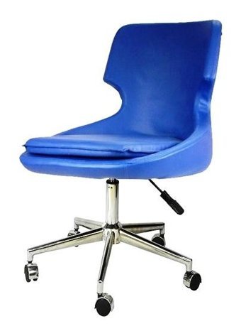 Neodesign Omega Dönerli Mavi Çalışma Sandalyesi