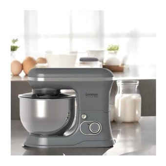 Lorenzo LRZ-1027 Masterpro 1500 W Hamur Yoğurma Çırpıcı Turbo Fonksiyonu Gri Standlı Mikser
