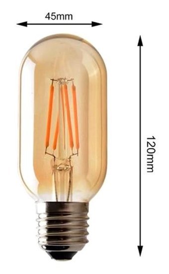 Cata Ct-4298 Rustik Led Ampul 4W Amber