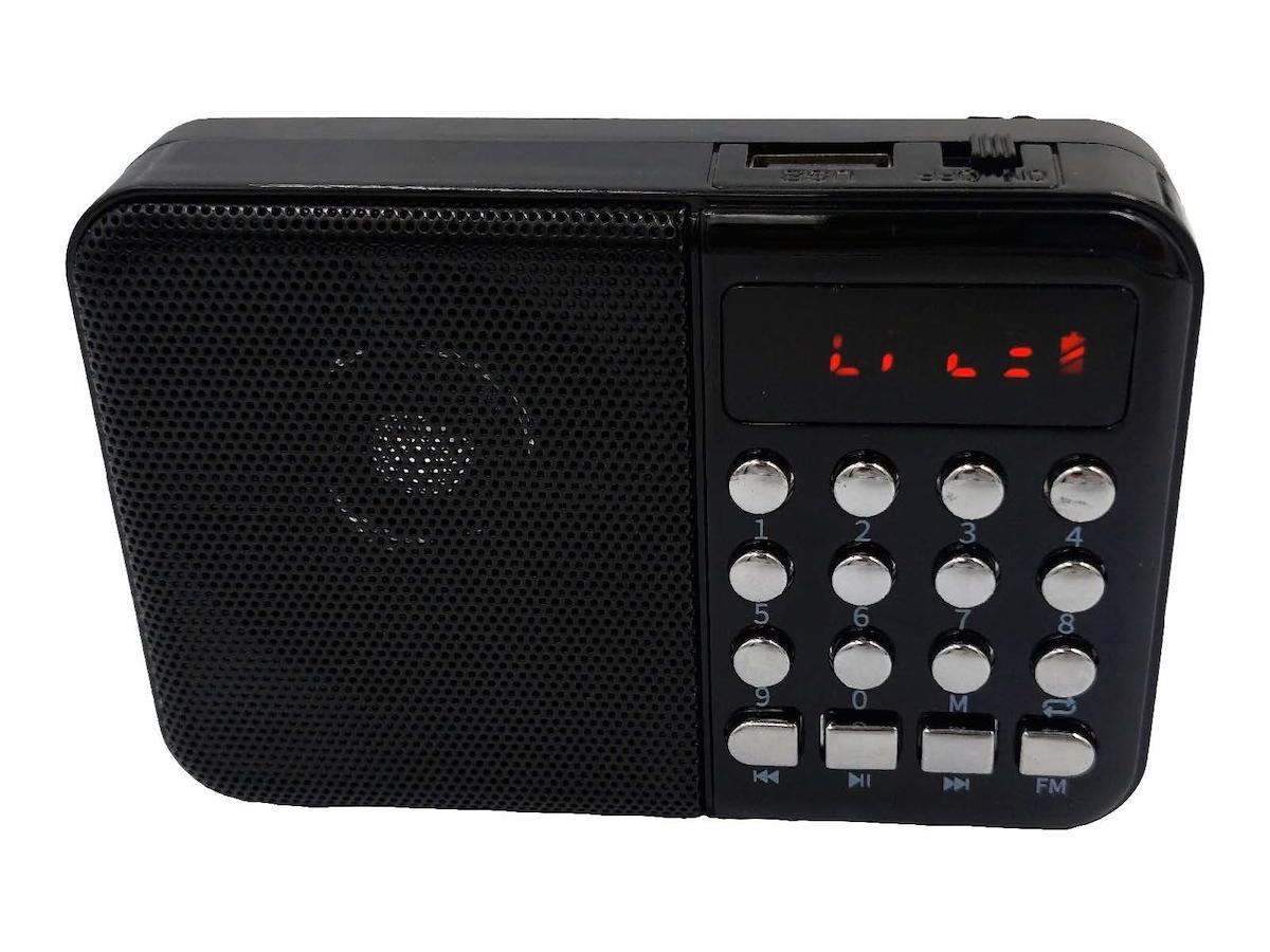Concord C3 10 W Radyolu Taşınabilir Siyah Bluetooth Kulaklık