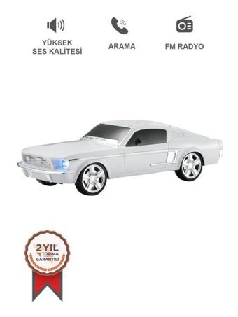 Torima Ws-1967 10 W Radyolu Işıklı Taşınabilir Beyaz Bluetooth Kulaklık