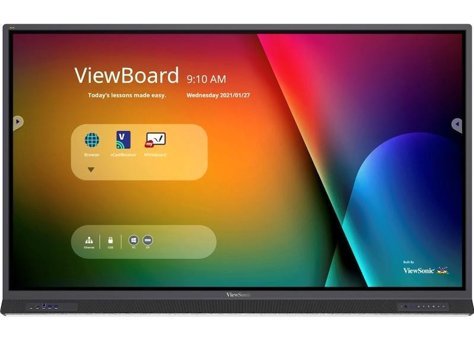 Viewsonic IFP7552-2F 6 ms 75 inç Flat Dokunmatik IPS HDMI 3840x2160 px 4K LED Monitör