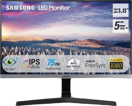 Samsung LS24R350FZRXUF 75 Hz 5 ms 23.8 inç Flat IPS VGA HDMI Freesync 1920x1080 px FHD LED Monitör