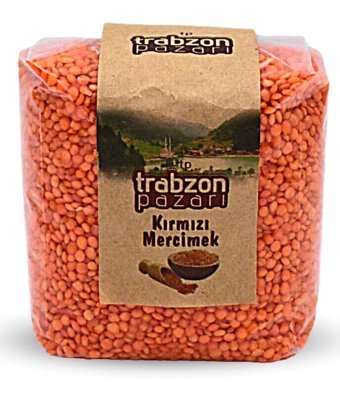 Trabzon Pazarı Kırmızı Mercimek 1 kg