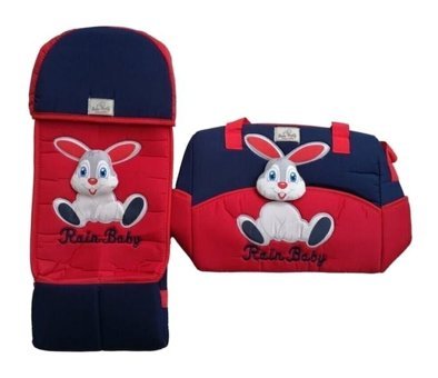 Rain Baby 9 kg Kapasiteli Taşıma Askılı Portbebe+Bakım Çantası Kırmızı