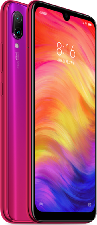 Xiaomi Redmi Note 7 64 GB Hafıza 4 GB Ram 6.3 inç 48 MP Çift Hatlı IPS LCD Ekran Android Akıllı Cep Telefonu Kırmızı