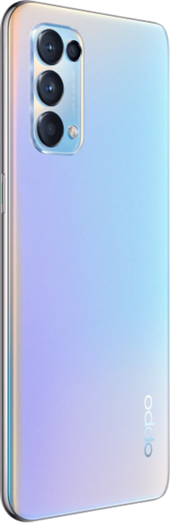 Oppo Reno5 128 GB Hafıza 8 GB Ram 6.4 inç 64 MP AMOLED Ekran Android Akıllı Cep Telefonu Gümüş