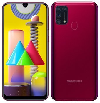 Samsung Galaxy M31 64 GB Hafıza 6 GB Ram 6.4 inç 64 MP Çift Hatlı Super AMOLED Ekran Android Akıllı Cep Telefonu Pembe