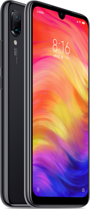 Xiaomi Redmi Note 7 128 GB Hafıza 4 GB Ram 6.3 inç 48 MP Çift Hatlı IPS LCD Ekran Android Akıllı Cep Telefonu Siyah