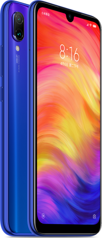 Xiaomi Redmi Note 7 64 GB Hafıza 6 GB Ram 6.3 inç 48 MP Çift Hatlı IPS LCD Ekran Android Akıllı Cep Telefonu Mavi