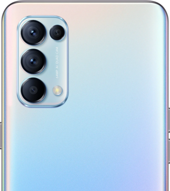 Oppo Reno5 256 GB Hafıza 12 GB Ram 6.4 inç 64 MP AMOLED Ekran Android Akıllı Cep Telefonu Gümüş