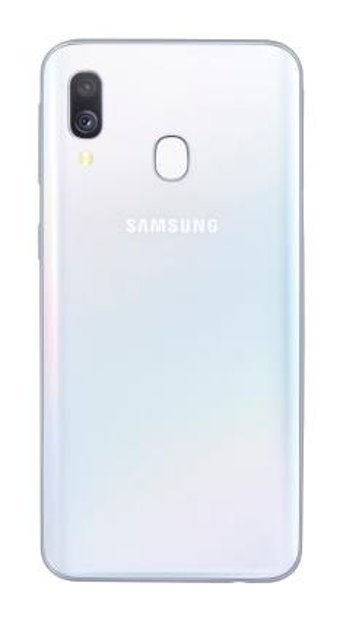 Samsung Galaxy A40 64 GB Hafıza 4 GB Ram 5.9 inç 16 MP Çift Hatlı Super AMOLED Ekran Android Akıllı Cep Telefonu Beyaz