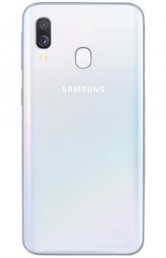 Samsung Galaxy A40 64 GB Hafıza 4 GB Ram 5.9 inç 16 MP Çift Hatlı Super AMOLED Ekran Android Akıllı Cep Telefonu Beyaz