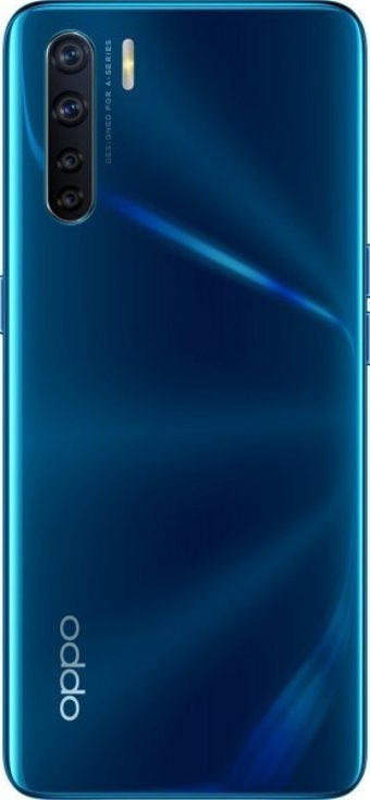 Oppo A91 128 GB Hafıza 8 GB Ram 6.4 inç 48 MP AMOLED Ekran Android Akıllı Cep Telefonu Mavi