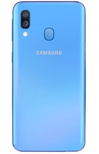 Samsung Galaxy A40 64 GB Hafıza 4 GB Ram 5.9 inç 16 MP Çift Hatlı Super AMOLED Ekran Android Akıllı Cep Telefonu Mavi