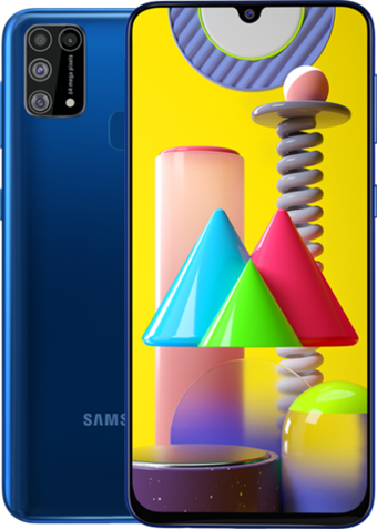 Samsung Galaxy M31 128 GB Hafıza 6 GB Ram 6.4 inç 64 MP Çift Hatlı Super AMOLED Ekran Android Akıllı Cep Telefonu Mavi