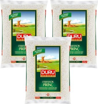 Duru Osmancık Pirinç 3x2 kg
