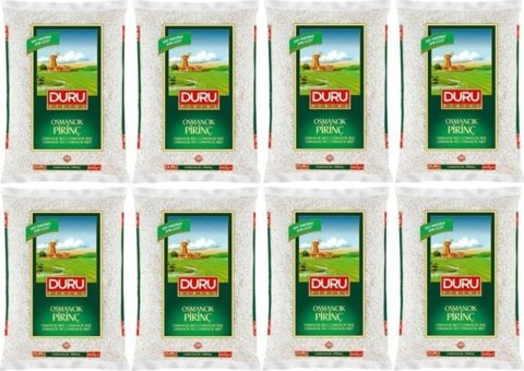 Duru Osmancık Pirinç 8x1 kg