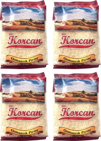 Korcan Osmancık Pirinç 4x1 kg