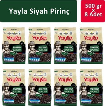 Yayla Siyah Pirinç 8x500 gr