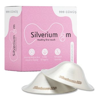Silveriumom Gümüş Göğüs Ucu koruyucusu 2'li
