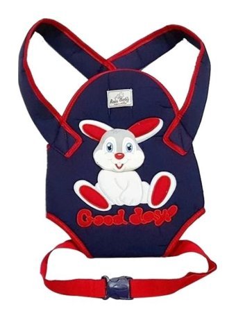 Rain Baby Tavşan Kabartmalı 12 kg Kapasiteli Oturaklı Yenidoğan Kanguru Kırmızı