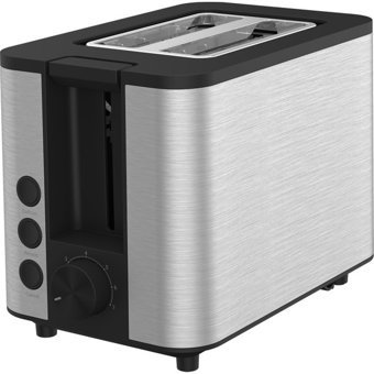 Beko Tam 732 2 Dilim Kırıntı Tepsili 950 W Gri Mini Ekmek Kızartma Makinesi