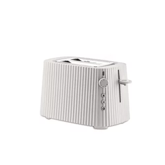 Alessi Plisse 2 Dilim 950 W Beyaz Mini Ekmek Kızartma Makinesi