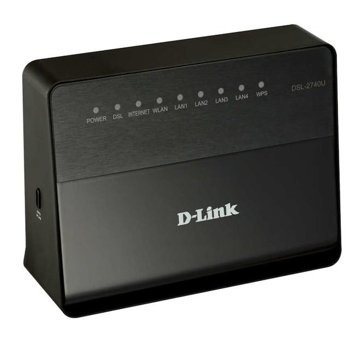 D-Link DSL-2740U N300 3 Port Kablolu ADSL2+ Modem