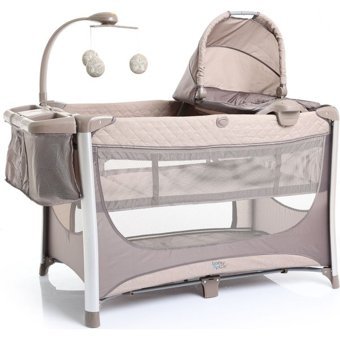 Baby Plus Valley 15 kg Kapasiteli Ayarlanabilir Katlanabilir 70x110 cm Park Yatak Gri