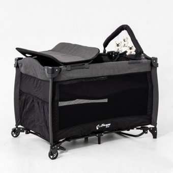 Picano Baby 25 kg Kapasiteli Ayarlanabilir Katlanabilir 70x110 cm Park Yatak Füme
