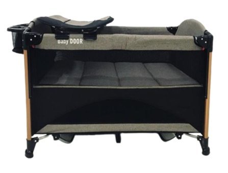 Babydoor 2053 Playgo Alüminyum 25 kg Kapasiteli Ayarlanabilir Katlanabilir 70x110 cm Park Yatak