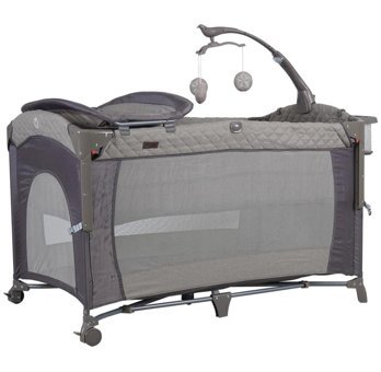 Prego 8040 Miami Premium Alüminyum 25 kg Kapasiteli Ayarlanabilir Katlanabilir 70x120 cm Park Yatak Bej