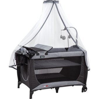 Ciciko C-1030 Rover Alüminyum 25 kg Kapasiteli Ayarlanabilir Katlanabilir 70x110 cm Park Yatak Kahverengi