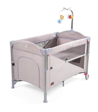Baby2Go Camelia Alüminyum Kapasiteli Ayarlanabilir Katlanabilir 70x110 cm Anne Yanı Park Yatak