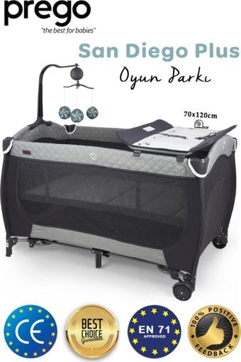 Prego San Diego 8022 Alüminyum 25 kg Kapasiteli Ayarlanabilir Katlanabilir 70x120 cm Park Yatak