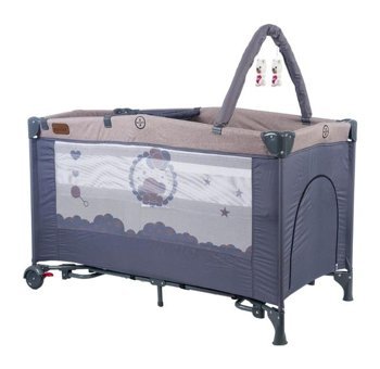 Maller Baby 15 kg Kapasiteli Ayarlanabilir Katlanabilir 60x120 cm Park Yatak Bej
