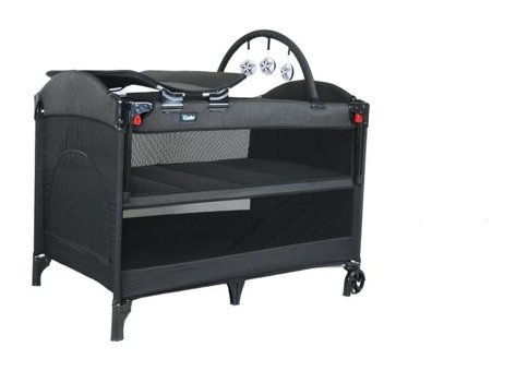 Acr Ciciko C-1050 Demir 25 kg Kapasiteli Ayarlanabilir Katlanabilir 70x110 cm Park Yatak Siyah